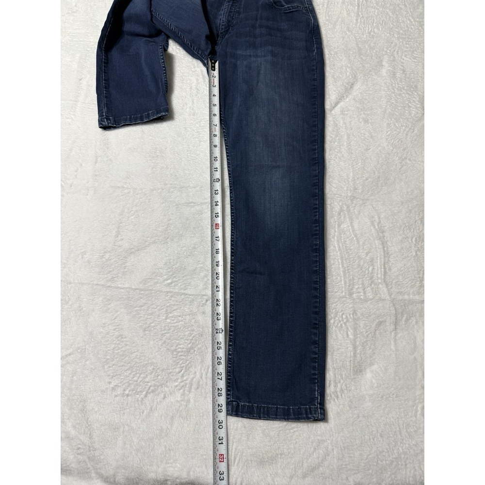 Mugsy Fultons Jeans Mens 30x29‎ Blue Slim Straight Stretch Denim - Picture 3 of 9